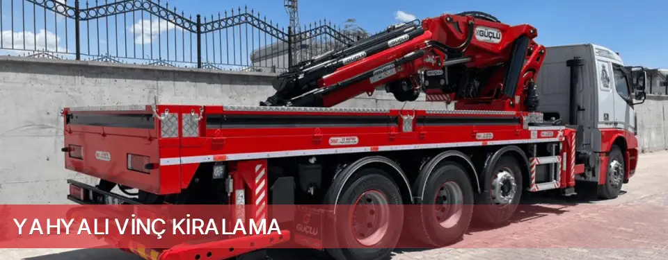 Yahyalı İlçemi Vinç Kiralama